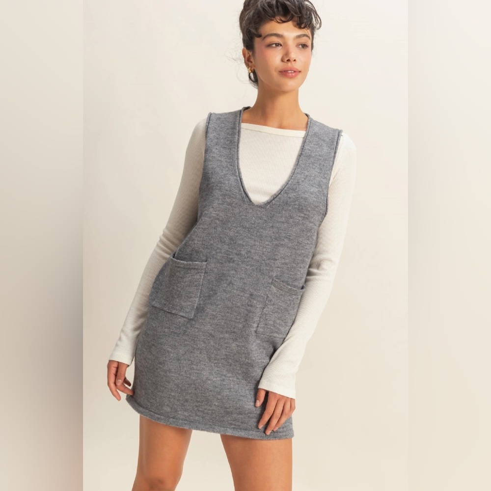 Double Zero Sleeveless Knit Dress